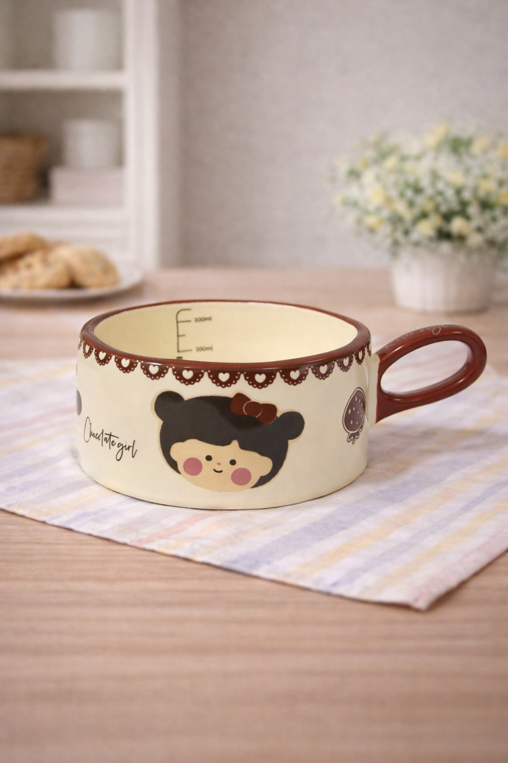 Cute Girl Cake Mug